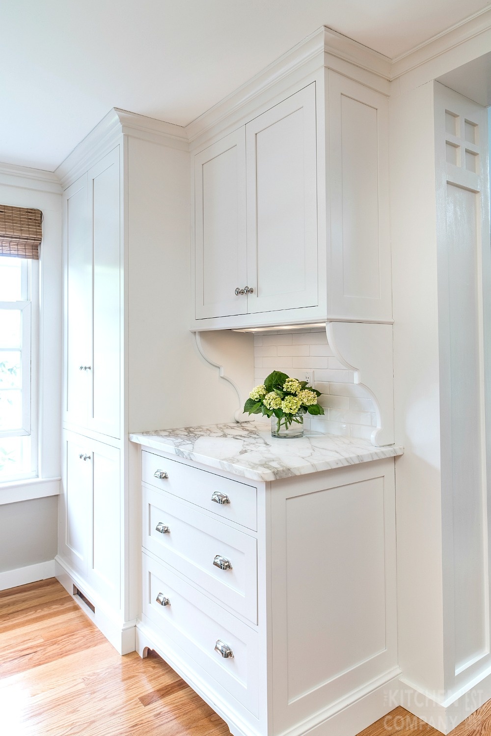 Beautiful Cottage Kitchen in Madison, CT | White Kitchen Remodel CT